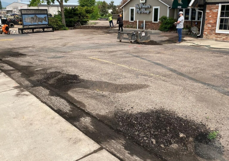 Pothole Filling and Patching